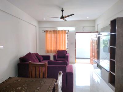 Living Room Image of 1000 Sq.ft 2 BHK Apartment / Flat for rent in Bhoganhalli Bengaluru for Rs. 42000