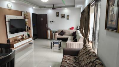 Living Room Image of 1340 Sq.ft 3 BHK Apartment / Flat for sale in Runwal Eirene, Thane West Thane for Rs. 21000000