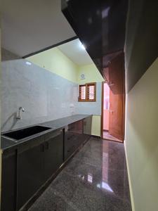 Kitchen Image of 500 Sq.ft 1 BHK Independent House for rent in Singasandra Bengaluru for Rs. 21000