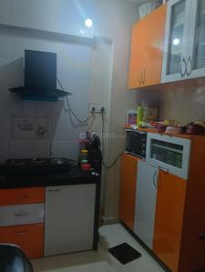 Kitchen Image of 675 Sq.ft 1 BHK Apartment / Flat for sale in SP Krishna Aangan Complex, Vasan Nagar Navi Mumbai for Rs. 4500000