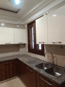 Kitchen Image of 3000 Sq.ft 3 BHK Builder Floor for rent in Green Park Extension New Delhi for Rs. 200000