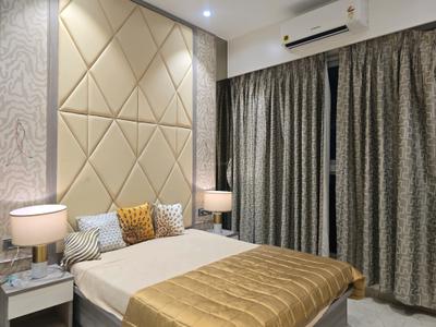 Bedroom Image of 825 Sq.ft 2 BHK Apartment / Flat for sale in N Rose Northern Hills, Dahisar East Mumbai for Rs. 18100000