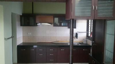 Kitchen Image of 1800 Sq.ft 3 BHK Villa for rent in Swagat Bungalows 3, Chandkheda Ahmedabad for Rs. 28000