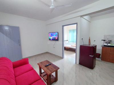 Hall Image of 550 Sq.ft 1 BHK Apartment / Flat for rent in Kaggadasapura Bengaluru for Rs. 28000