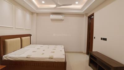 Bedroom Image of 980 Sq.ft 1 BHK Builder Floor for rent in Sector 42 Gurgaon for Rs. 40000