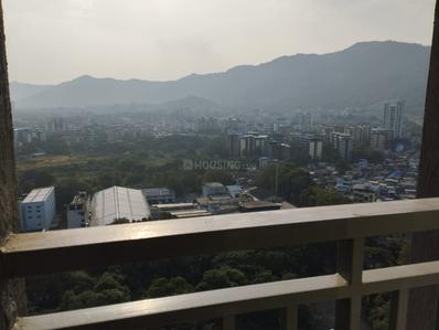 Balcony Image of 474 Sq.ft 1 BHK Apartment / Flat for sale in Ashar Metro Towers, Thane West Thane for Rs. 10200000