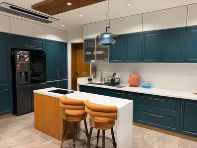 Kitchen Image of 6580 Sq.ft 5 BHK Independent House for sale in Ratnaakar Aravalli, Shela Ahmedabad for Rs. 130000000