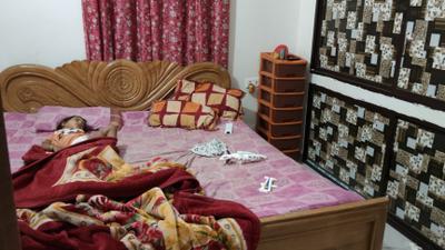Bedroom Image of 400 Sq.ft 2 BHK Builder Floor for rent in Rajeev Nagar Patna for Rs. 5500