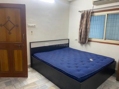 Bedroom Image of 1150 Sq.ft 2 BHK Builder Floor for rent in Saket Nagar Indore for Rs. 30000
