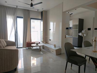 Living Room Image of 1090 Sq.ft 2 BHK Apartment / Flat for sale in Ikon Queens Tower, Mohammed Wadi Pune for Rs. 7200000