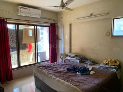 Bedroom Image of 1140 Sq.ft 3 BHK Apartment / Flat for rent in Orlem Apartments, Malad West Mumbai for Rs. 80000