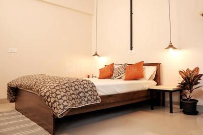 Bedroom Image of 1150 Sq.ft 2 BHK Apartment / Flat for rent in Sahjanand Tulsi Homes, Sherpura Bharuch for Rs. 16000