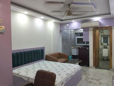 Bedroom Image of 360 Sq.ft 1 RK Apartment / Flat for rent in DLF Capital Greens by DLF, Karampura New Delhi for Rs. 25000