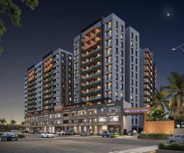 Image of 1027 Sq.ft 2 BHK Apartment / Flat for sale in Dindoli, Surat for Rs. 3236000