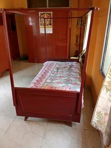 Bedroom Image of 150 Sq.ft 1 RK Independent House for rent in Purba Barisha Kolkata for Rs. 6400