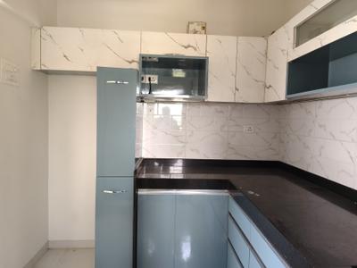 Kitchen Image of 1200 Sq.ft 3 BHK Apartment / Flat for rent in Mantra Essence, Undri Pune for Rs. 28000