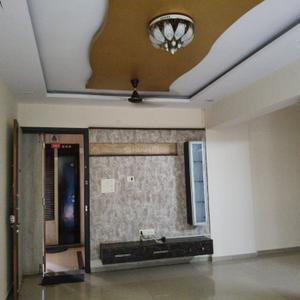 Hall Image of 1350 Sq.ft 2 BHK Apartment / Flat for rent in Pramukh Gardens, Park City Silvassa for Rs. 20000