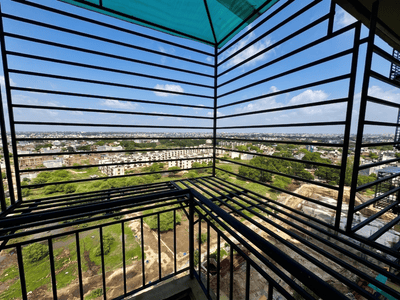 Balcony Image of 1023 Sq.ft 3 BHK Apartment / Flat for rent in LDA Kabir Nagar, Rajajipuram Lucknow for Rs. 15000