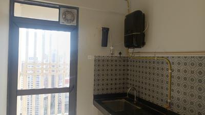Kitchen Image of 645 Sq.ft 1 BHK Apartment / Flat for rent in Lodha Vista, Lower Parel Mumbai for Rs. 58000