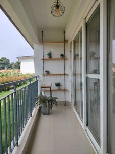 Balcony Image of 981 Sq.ft 2 BHK Apartment / Flat for sale in Godrej Splendour by Godrej Properties Ltd. , Whitefield Bengaluru for Rs. 12150000