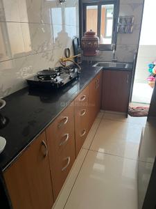 Kitchen Image of 605 Sq.ft 2 BHK Apartment / Flat for sale in Bajrang Wadi Rajkot for Rs. 3300000