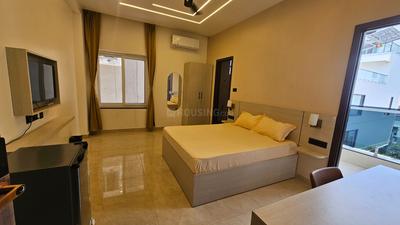 Bedroom Image of 480 Sq.ft 1 RK Studio for rent in Hitech City Hyderabad for Rs. 33001