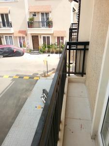Balcony Image of 1001 Sq.ft 3 BHK Villa for rent in Irandankattalai Chennai for Rs. 27001