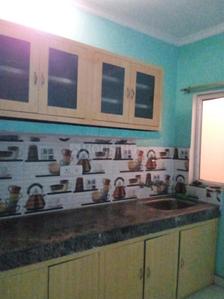 Kitchen Image of 1500 Sq.ft 1 BHK Builder Floor for rent in Sector 6 Gurgaon for Rs. 14000