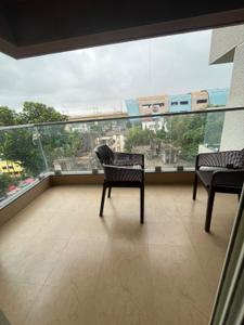 Balcony Image of 1270 Sq.ft 3 BHK Apartment / Flat for rent in Kothrud Pune for Rs. 55000