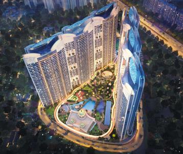 Image of 1500 Sq.ft 2 BHK Apartment / Flat for sale in Paradise Sai World Empire Phase 1, Kharghar, Navi Mumbai for Rs. 13300000