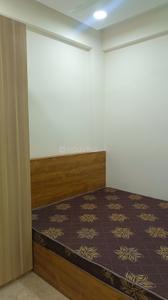 Bedroom Image of 645 Sq.ft 1 BHK Apartment / Flat for rent in DM Dream City, Niranjanpur Indore for Rs. 18000