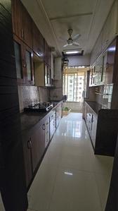 Kitchen Image of 880 Sq.ft 3 BHK Apartment / Flat for rent in Gundecha Altura, Kanjurmarg West Mumbai for Rs. 80000