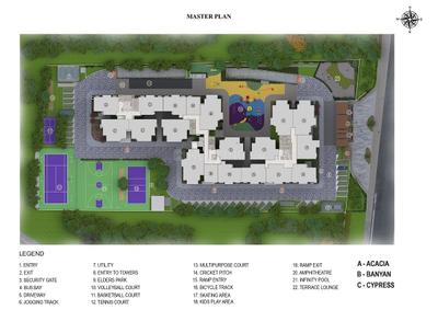 Image of 2100 Sq.ft 3 BHK Apartment / Flat for sale in Centreo, Subramanyapura, Bengaluru for Rs. 28000000