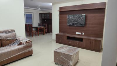 Living Room Image of 2500 Sq.ft 3 BHK Apartment / Flat for rent in Serilingampally Hyderabad for Rs. 50000