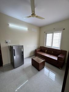 Living Room Image of 615 Sq.ft 1 BHK Apartment / Flat for rent in BTM Layout 2nd Stage Bengaluru for Rs. 32990
