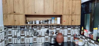 Kitchen Image of 600 Sq.ft 1 BHK Apartment / Flat for rent in CIDCO Millennium Tower, Sanpada Navi Mumbai for Rs. 38000