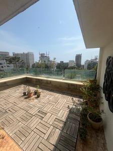 Balcony Image of 2500 Sq.ft 4 BHK Apartment / Flat for rent in Clayton Apartment, Bandra West Mumbai for Rs. 350000