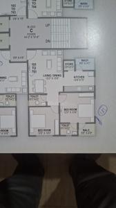 Image of 607 Sq.ft 2 BHK Apartment / Flat for sale in Corus Exotica, Chandlodia, Ahmedabad for Rs. 6400000