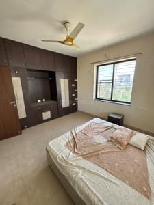 Bedroom Image of 1291 Sq.ft 2 BHK Apartment / Flat for rent in Landmark Garden, Kalyani Nagar Pune for Rs. 60000