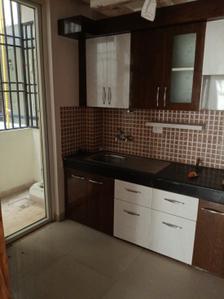 Kitchen Image of 1100 Sq.ft 2 BHK Apartment / Flat for rent in Nimai Greens, Gulab Nagar Bhiwadi for Rs. 18000