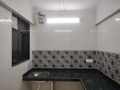 Kitchen Image of 550 Sq.ft 1 BHK Apartment / Flat for rent in K M Horizon Exotica, Kasarvadavali Thane for Rs. 20999