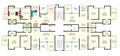 Image of 1025 Sq.ft 2 BHK Apartment / Flat for sale in Gawade Galaxy, Ravet, Pune for Rs. 7120000