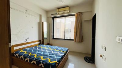 Bedroom Image of 1500 Sq.ft 3 BHK Apartment / Flat for rent in Shripad Residency, Gota Ahmedabad for Rs. 35000
