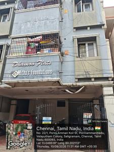 Image of 950 Sq.ft 2 BHK Apartment / Flat for sale in Saligramam, Chennai for Rs. 4800000