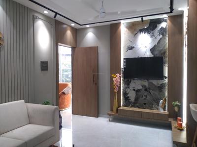 Living Room Image of 690 Sq.ft 1 BHK Apartment / Flat for sale in Reliable Prestige 2, Nalasopara East Nala Sopara for Rs. 3500000