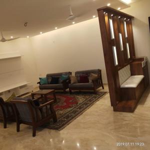 Hall Image of 2650 Sq.ft 3 BHK Apartment / Flat for rent in Richards Town Bengaluru for Rs. 150000