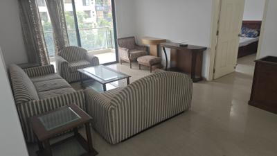 Living Room Image of 1750 Sq.ft 3.5 BHK Apartment / Flat for rent in Clover Acropolis, Viman Nagar Pune for Rs. 85000