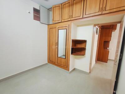 Bedroom Image of 550 Sq.ft 1 BHK Builder Floor for rent in New Tippasandra Bengaluru for Rs. 24000