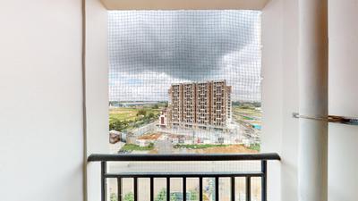 Balcony Image of 999 Sq.ft 2 BHK Apartment / Flat for sale in Nandi Citadel, Akshayanagar Bengaluru for Rs. 11600000