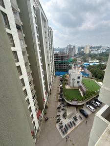 Balcony Image of 650 Sq.ft 1 BHK Apartment / Flat for rent in Majestique Mrugavarsha, Dhayari Pune for Rs. 16000
